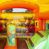 Mini Multifun Dino springkasteel
