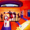 Mini Multifun Superhelden springkasteel