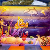 Mini Multifun Seaworld springkasteel