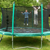 trampoline 4m30 met tattoo en veiligheidsnet