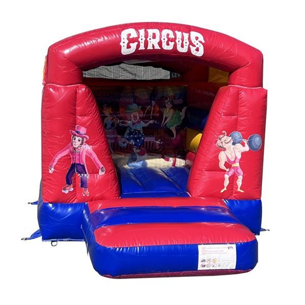 Mini XS Circus springkasteel Mini XS Circus springkasteel
