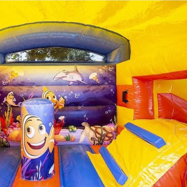 Mini Multifun Seaworld springkasteel Mini Multifun Seaworld springkasteel