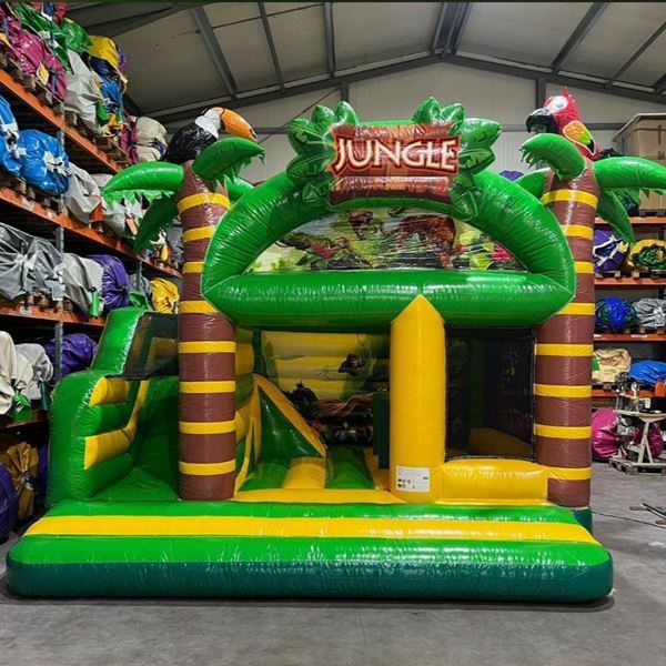 Multiplay Jungle Groot Springkasteel Multiplay Jungle Groot Springkasteel
