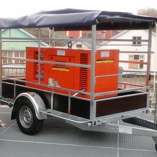 Aggregaat 48 kVA (incl. 4 draaiuren)