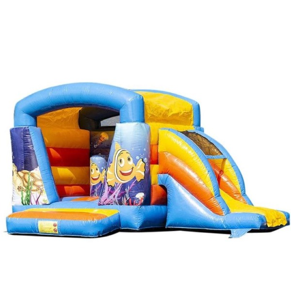 Mini Multifun Seaworld springkasteel