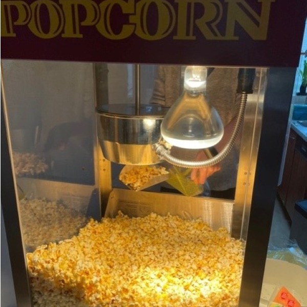 Popcornmachine, incl. 50 porties