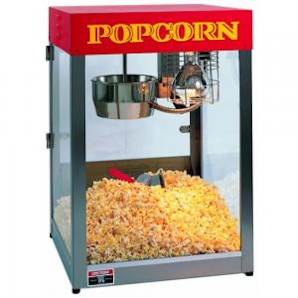 Popcornmachine, incl. 50 porties