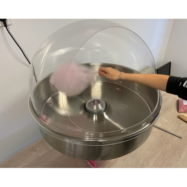 Suikerspinmachine, incl. 50 porties